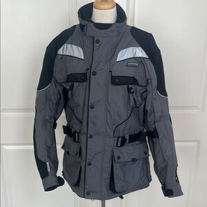 Olympia Moto Sports Touring Jacket and liner Size Large